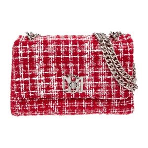 Badgley Mischka Women's Bouclé-Tweed Shoulder Bag NWT
